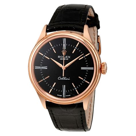 rolex cellini rosegold|Rolex men's cellini 18k gold.